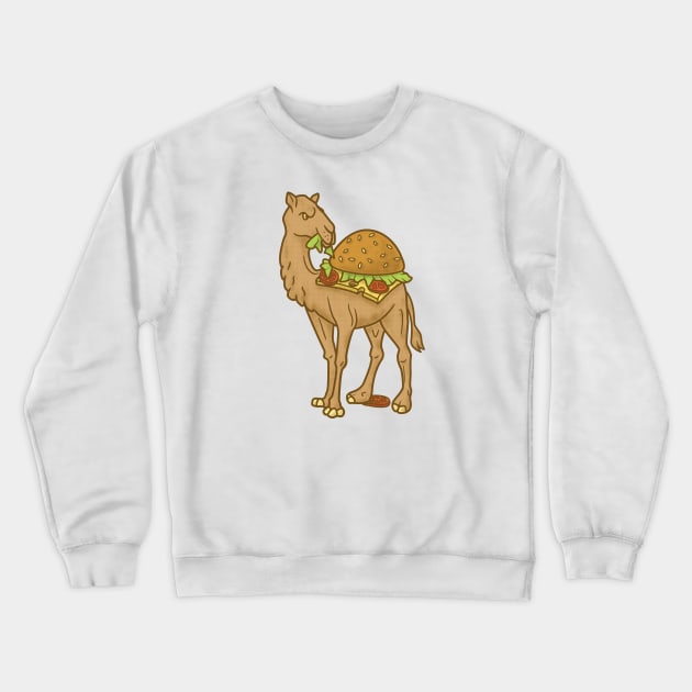 CAMEL & BURGER Crewneck Sweatshirt by gotoup